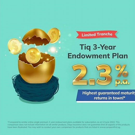 Tiq By Etiqa | 3-Year Endowment Plan