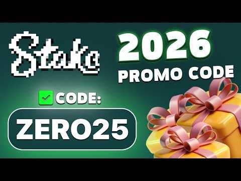 Stake Promo Code "ZERO25" — 100% Deposit Bonus Code + Daily Rakeback! (2026)
