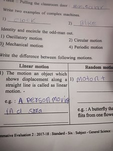 vie :: Pulling the classroom door : Write two examples of comp... | Filo