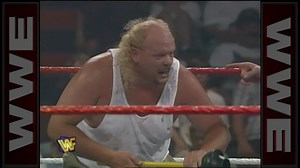 Duke "The Dumpster" Droese tastes TL Hopper's plunger: Superstars, July 13, 1996