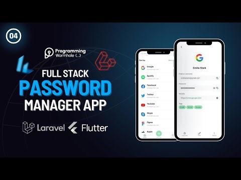 Password Manager App with Flutter & Laravel: Create & Read User Password Data (Part - 4)