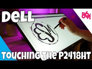 To touch is to feel, or something: Dell P2418HT