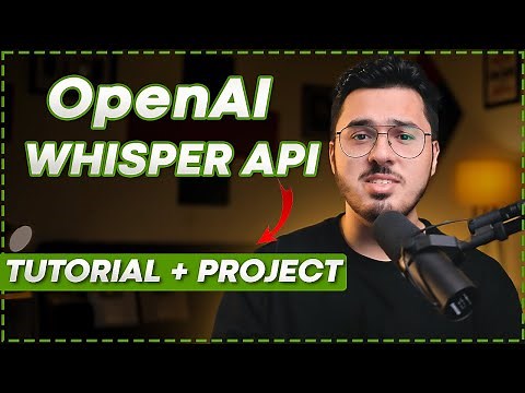 OpenAI Whisper Tutorial + Audio to Text Translator Website Project 🔥