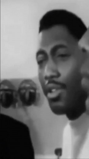 The Temptations recording "My Girl" at Hitsville U.S.A., Studio A, Detroit, 1964.