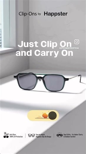 Clip. Flip. Go | Specsmakers