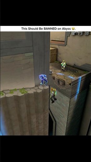 Yoru Ult on Abyss B Site Is UNFAIR 😭💀 | #valorant #trending #yoru #memes #fypシ
