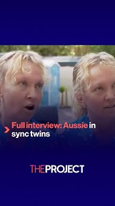 After seeing your love for the in sync twins, we thought it would be rude to not share the whole interview | The Project