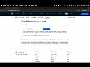 How to Create a CoCalc Credit Voucher
