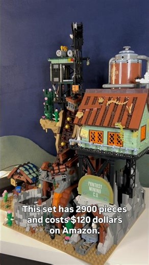 Pantasy Western Mine! ⛏️💰 #Pantasy #lego #legowestern #legocity #review #afol