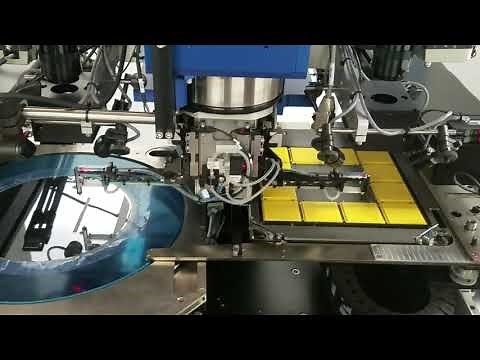DTS-2 picking from wafer and placing into waffle pack 500um die at 10,600 UPH