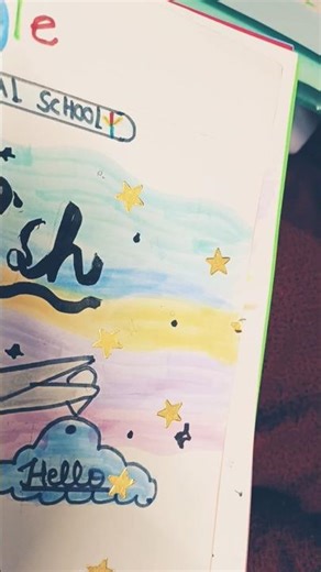 #art#front page for holiday homework#school#shorts