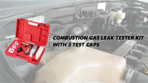 Automotive CO2 Leak Detector for Engine Block &amp; Radiator Inspection