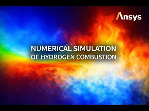 Numerical Simulation of Hydrogen Combustion in ANSYS Fluent |Flame Propagation #cfd #ansystutorial