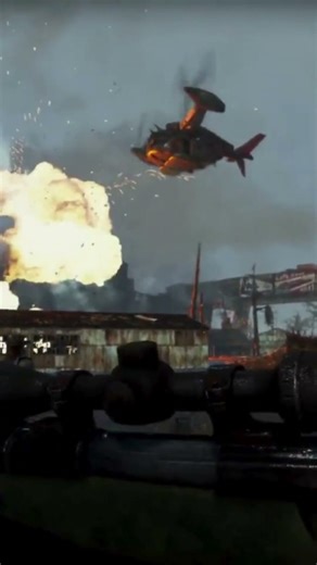 FALLOUT 4 | Artillery Hits Vertibird #fallout4 #gaming