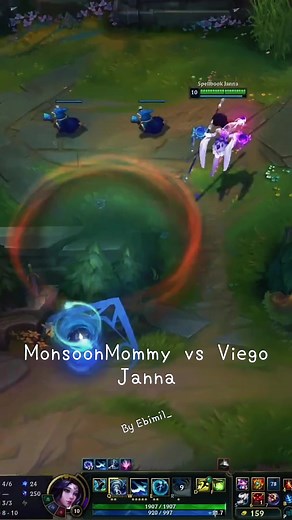 Janna Moment in League of Legends Gameplay