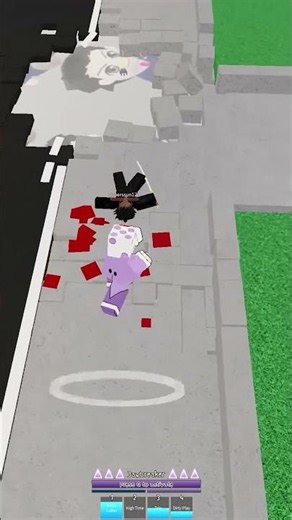Bro Couldn't Handle The Power Of The Devil's Right Hand Man #jujutsushenanigans #callmehmas #roblox