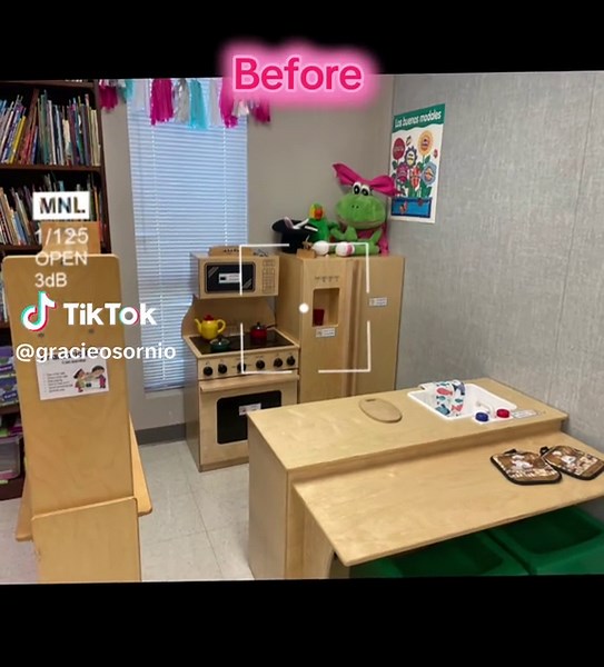 Transforming Pre-K Kitchen Center with a Window Backdrop