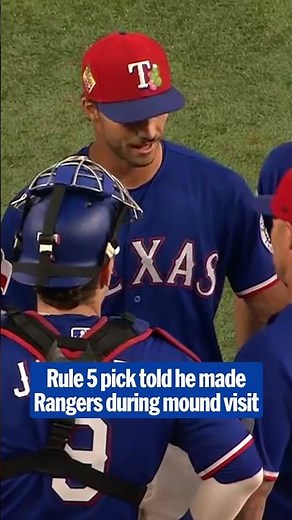 Carter Baumler found out he made the Opening Day roster during mound visit ❤️❤️