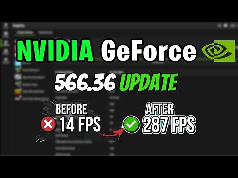 Nvidia Game Ready Driver Update 566.36 Best Setting for FPS Boost and Performance Boost