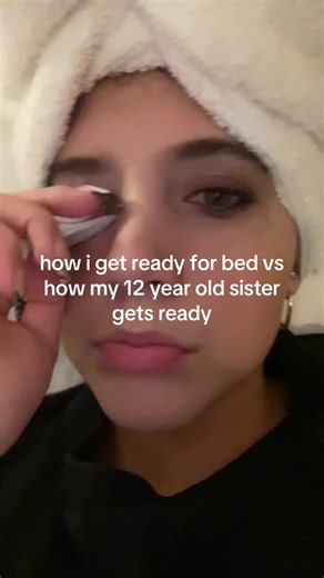 Getting Ready for Bed: Sister vs. Me in a Robe