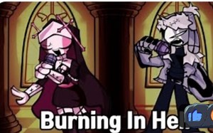 Sarv and Ruv Sings Burning In Hell［FNF］_传说之下