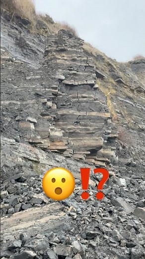 WARNING Danger ⚠️ At Lyme Regis Beach⁉️#clifffall#jurassiccoast #landslide