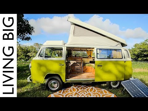 Van Life In A Renovated VW Kombi Westfalia