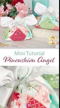 Make a pincushion angel with Jen & Tammy! #quilting #sewing #quiltedangel