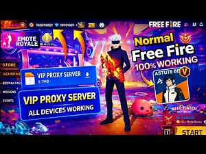 Free Fire Proxy Server 🔥 100% Working? Full Guide | KT Family