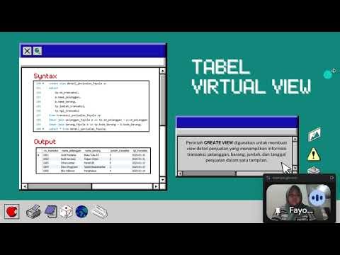 Video Presentasi Praktikum Basis Data SQL
