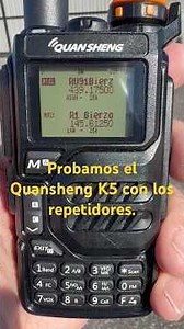 Quansheng K5 testing VHF and UHF repeaters