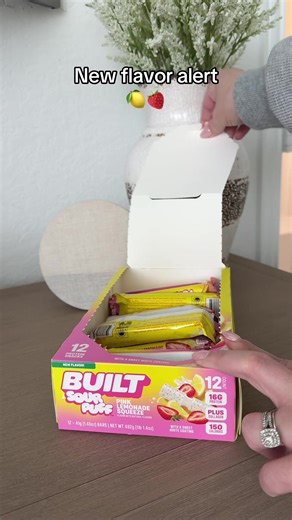 Okay these built bars taste so dang good #builtbar #builtpuffbars #proteinbar