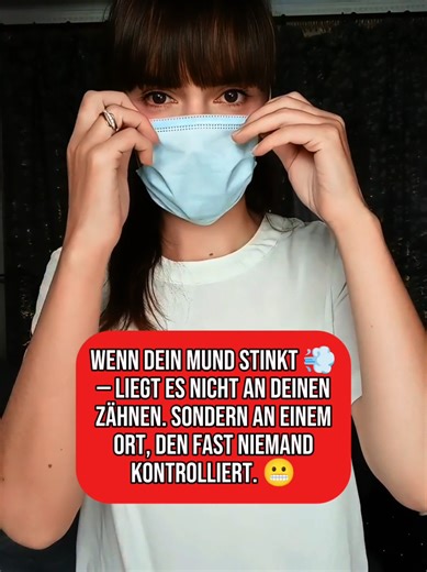 Wenn dein Mund stinkt, hilft Zähneputzen nicht – probier diesen 3-Tage-Trick! 😷✨ #mundgeruch #hausmittel #gesundheitstipps #medizin #tipps