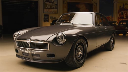 Jay Leno Drives the Ultimate MGB GT, It Was His Dream Car When He Was in College