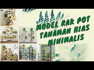 Top 75 Model Rak Bunga Minimalis