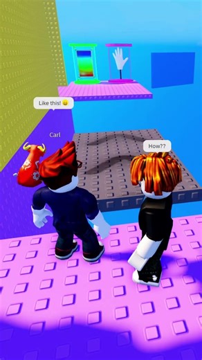 Friend saved bacon from bully | 😁🥳 #roblox #robloxshorts