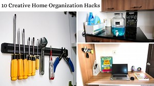 Hello friends, in today’s video I have shared few creative home and kitchen organization ideas. Just small, creative ideas can really make a lot of difference and can help us in utilizing old discarded items and make our house and kitchen more organized. Hope you enjoy watching it! *********************************************************************************************** Products shown in this video; Magnetic knife holder - https://amzn.to/2VxZrSo Coloured magnetic knife holder - https://am