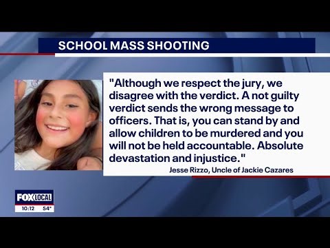 Family of victims' speak on Uvalde shooting verdict