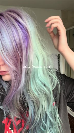 Vibrant Hair Color Combinations for 2014 Tumblr Aesthetic
