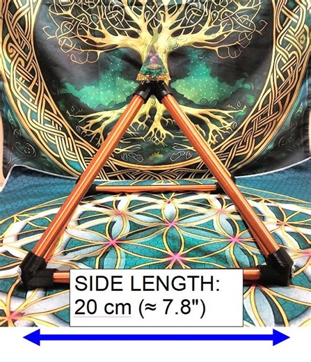 Copper Coil Pyramid Densified Sacred Geometry Decor – Meditation / Intention Altar – 20cm (≈ 7.8") - Etsy