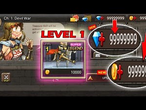 How to get Super Legend Hero in Level 1 - Kingdom Wars -Money Hack Cheat Mod