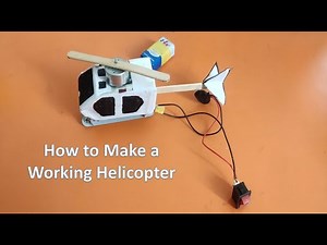 How to Make a Helicopter | Robotics Project | By Anirudh | Science Experiment