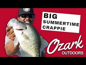 Open Water Crappie Fishing w/ Livescope in the 🥵 Hot Summer Heat 🥵