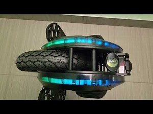 Installing the Power pads on the Begode C8 EUC Electric Unicycle