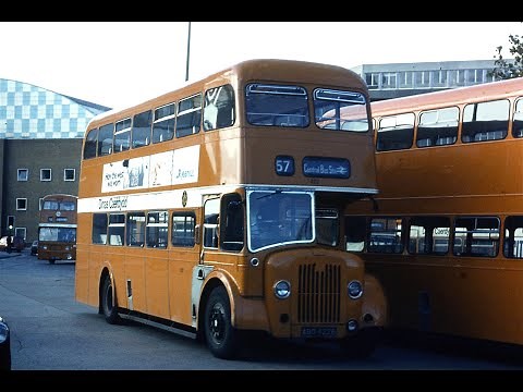 CARDIFF BUS STATION IN THE 1970s