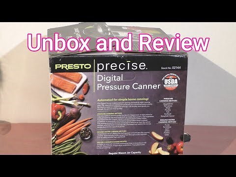 Review: Presto Digital Pressure Canner #PrestoCanner