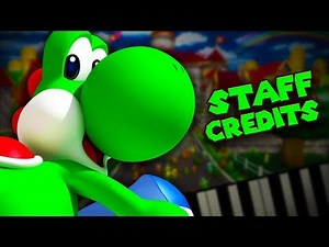 Mario Kart Wii Staff Credits - Piano Tutorial