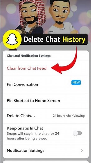 How to delete snapchat messages | Snapchat par chat delete kaise karte hain
