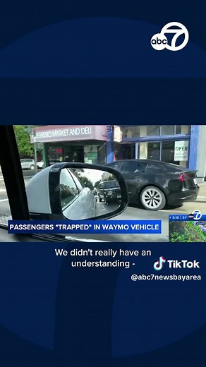 A San Francisco couple described feeling "trapped" riding in a Waymo driverless car that was being attacked from the outside. Here's how the autonomous driving technology company responded to the incident. https://abc7ne.ws/4borXKV | ABC7 News