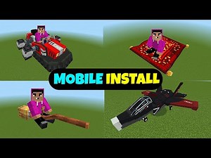 Best Aircraft Mod for MCPE in 2026 🤯 (Free Download)